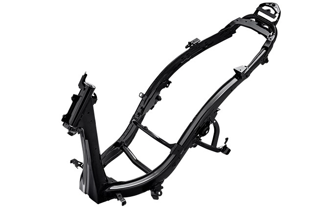 Khung xe eSAF thế hệ mới của xe Honda Vario 160 Việt Nam
