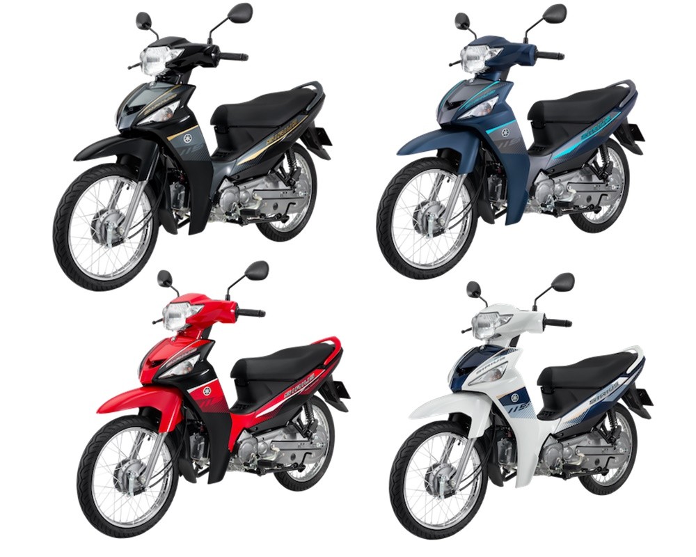 Màu sắc đa dạng của xe Yamaha Sirius 110c
