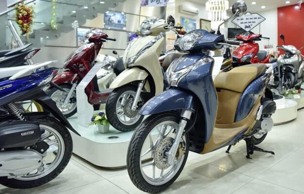 trả góp xe máy Honda chính hãng