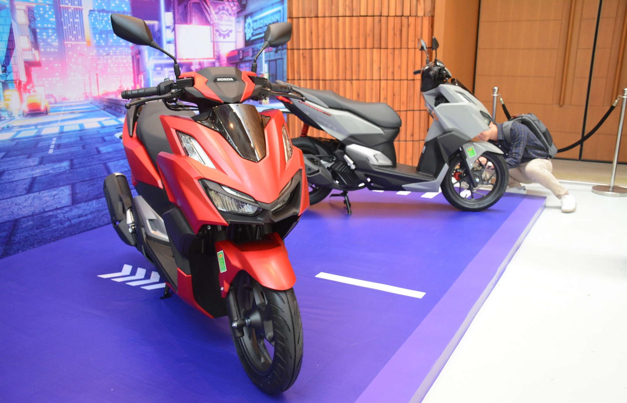 Thiết kế của Honda Vario 160 Nhập Khẩu