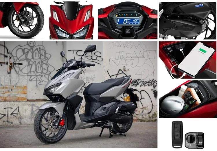 Tiện ích thông minh của xe Honda Vario 160 Việt Nam