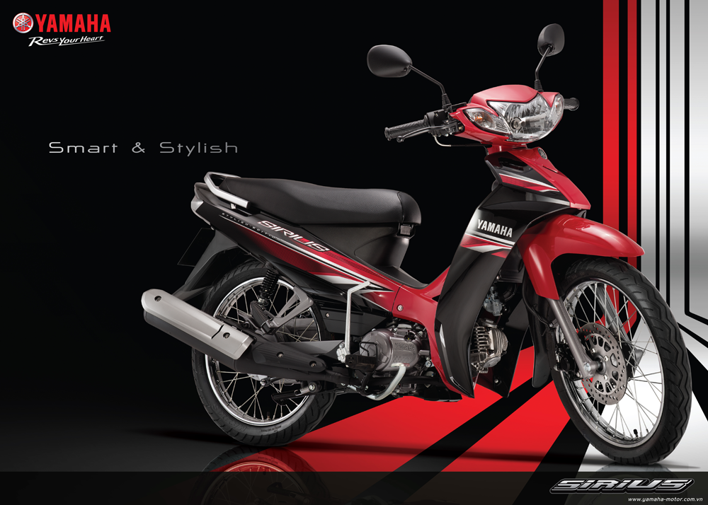 Ngoại hình của xe Yamaha Sirius 110c