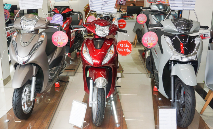 Bảng giá xe máy Honda giá rẻ tại Long An