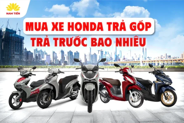 mua xe máy Honda trả góp Tân Kim