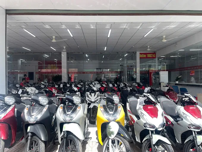 Cửa hàng xe máy Cần Giuộc chính hãng gần đây