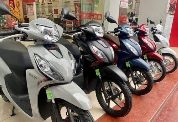 mua xe máy Honda trả góp Tân Kim
