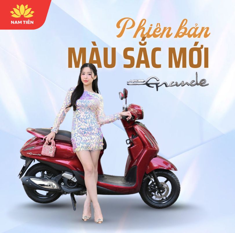 Bảng giá xe Yamaha Grande 2025 tại Đại lý mới nhất