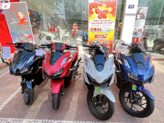 xe máy Honda giá rẻ tại Tân Kim