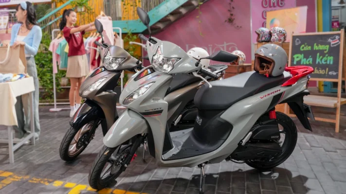 Trả góp xe máy Honda lãi thấp
