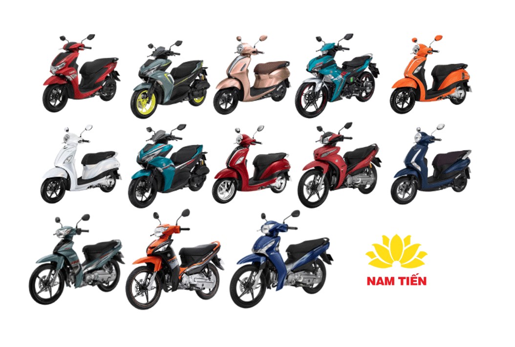 Dòng xe phổ biến được bán tại Cửa hàng xe Yamaha Nhà Bè
