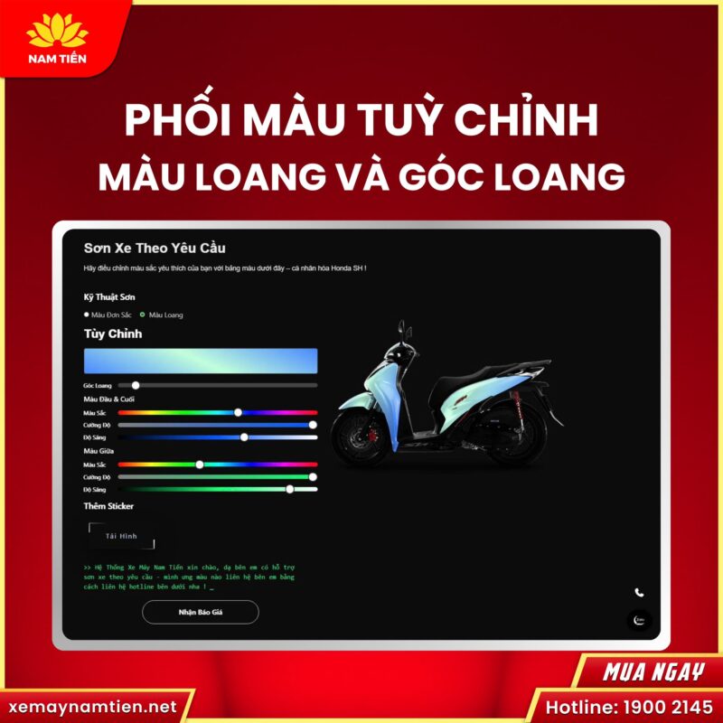 Sơn loang nghệ thuật – Độc quyền chỉ có tại Nam Tiến