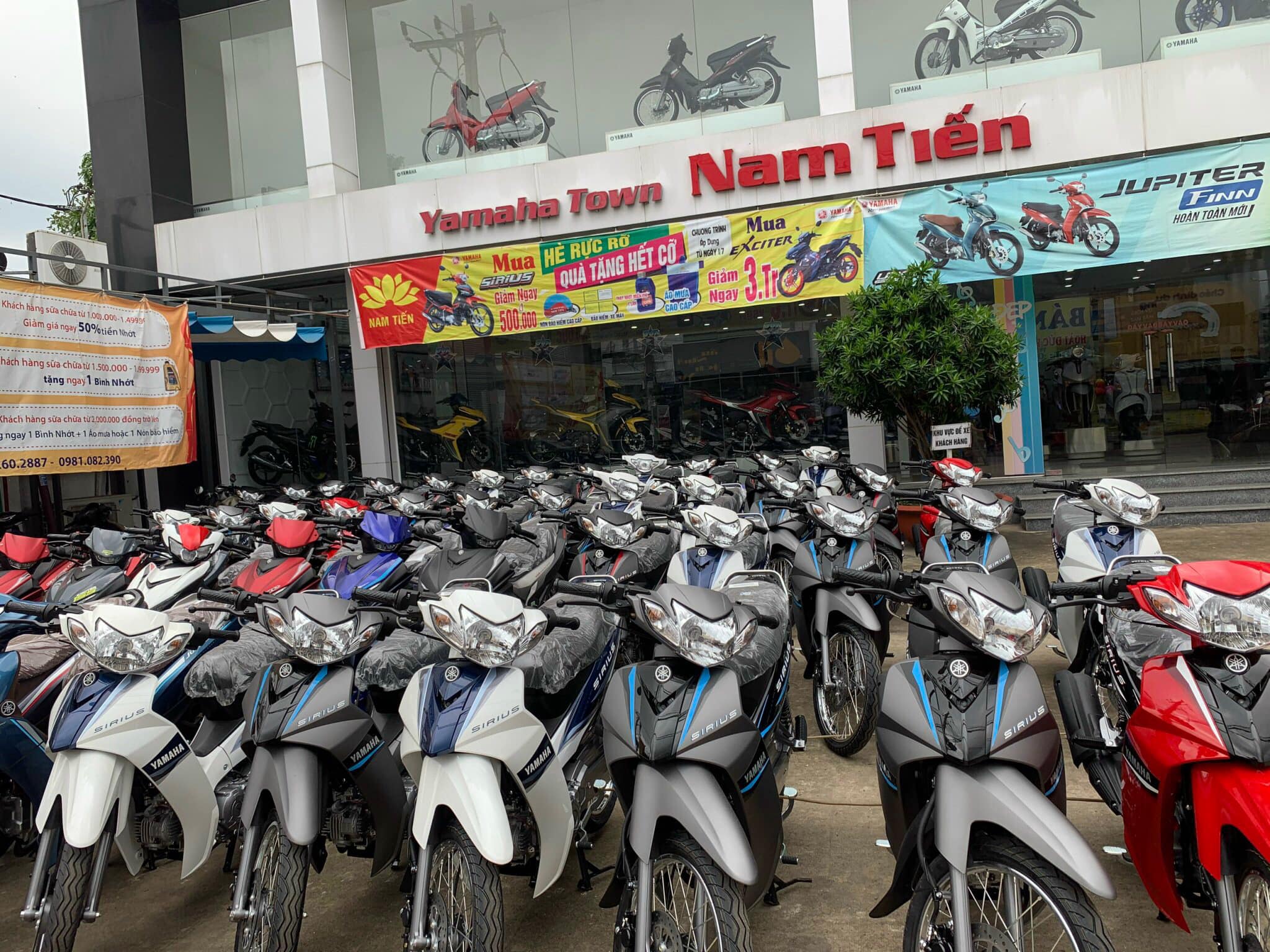 Cửa hàng xe máy Yamaha quận 10 chính hãng - Xemaynamtien.com