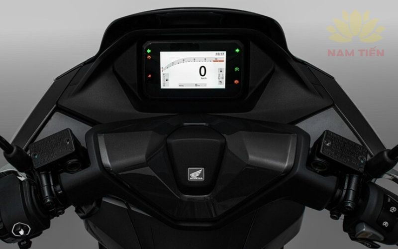 Một điểm đáng chú ý trên Honda PCX 160 2027 là màn hình TFT-LCD 5 inch.
