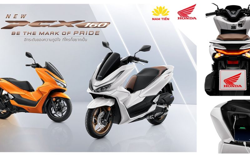 Honda PCX 160 2027 chính thức ra mắt: 6 màu mới và màn hình màu TFT 5 inch