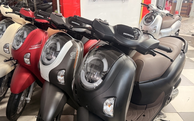Các bước mua xe máy trả góp Honda Scoopy