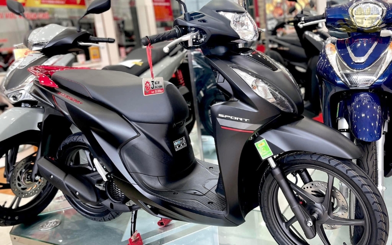 Thiết kế Honda Vision 2025 bản thể thao