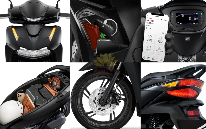 Honda SH 2027 tiếp tục duy trì nhiều trang bị phục vụ nhu cầu sử dụng hằng ngày: