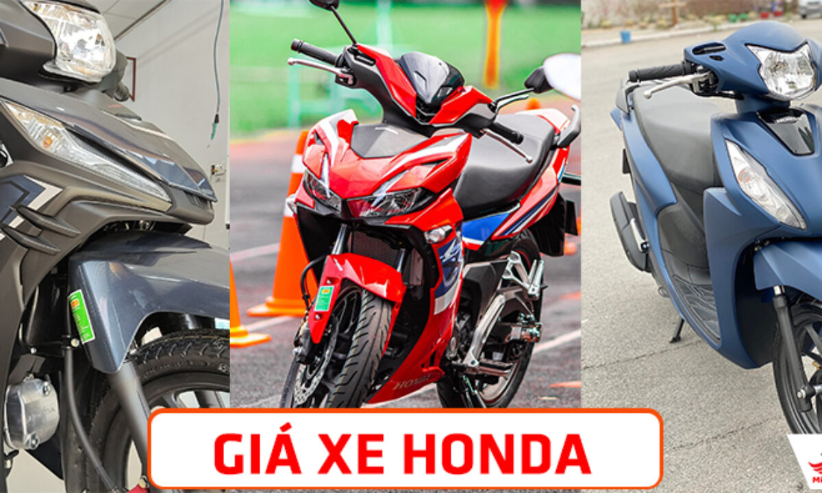 Giá bán xe máy Honda cực rẻ