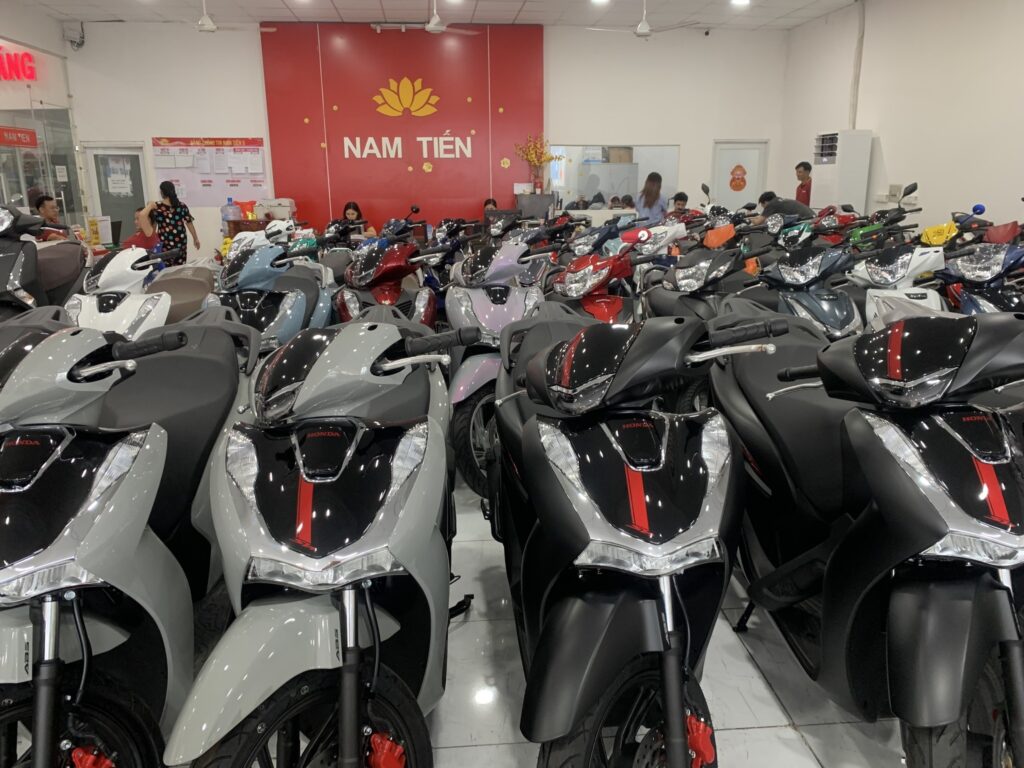 cửa hàng xe máy Honda