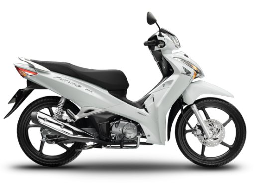 Honda Future Fi Bánh Mâm Cao Cấp Trắng (Vành đúc)
