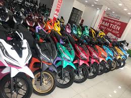Mua xe máy honda trả góp