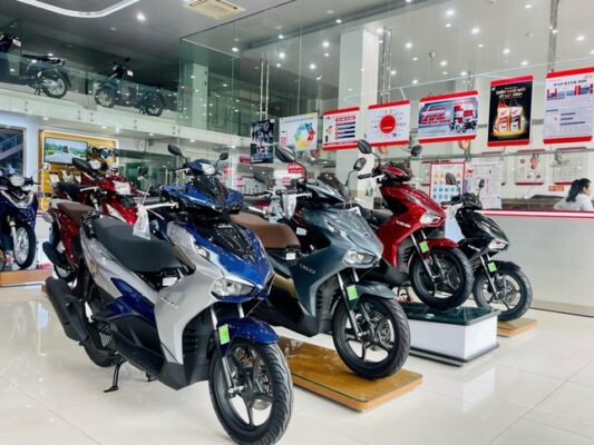 Trả góp xe máy Bình Hưng lãi suất thấp