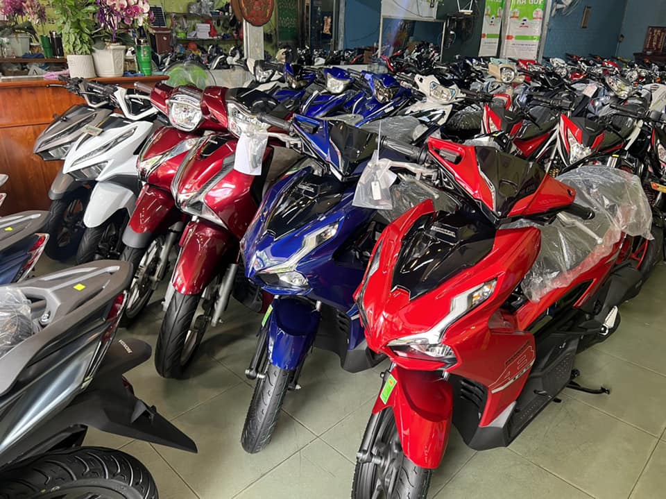 Trả góp xe máy Long Hậu lãi suất thấp