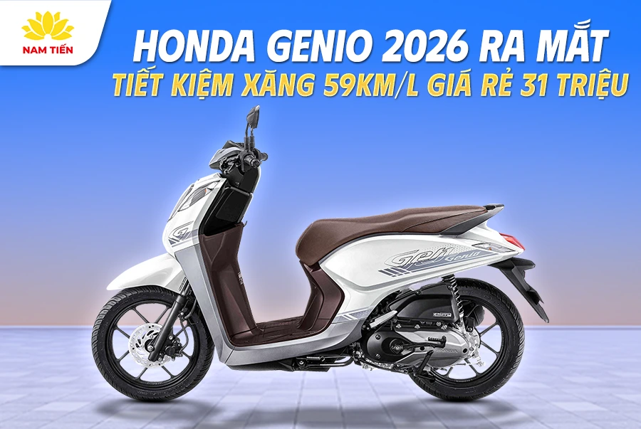 Giá xe Honda genio 2026 mới nhất bao nhiêu?
