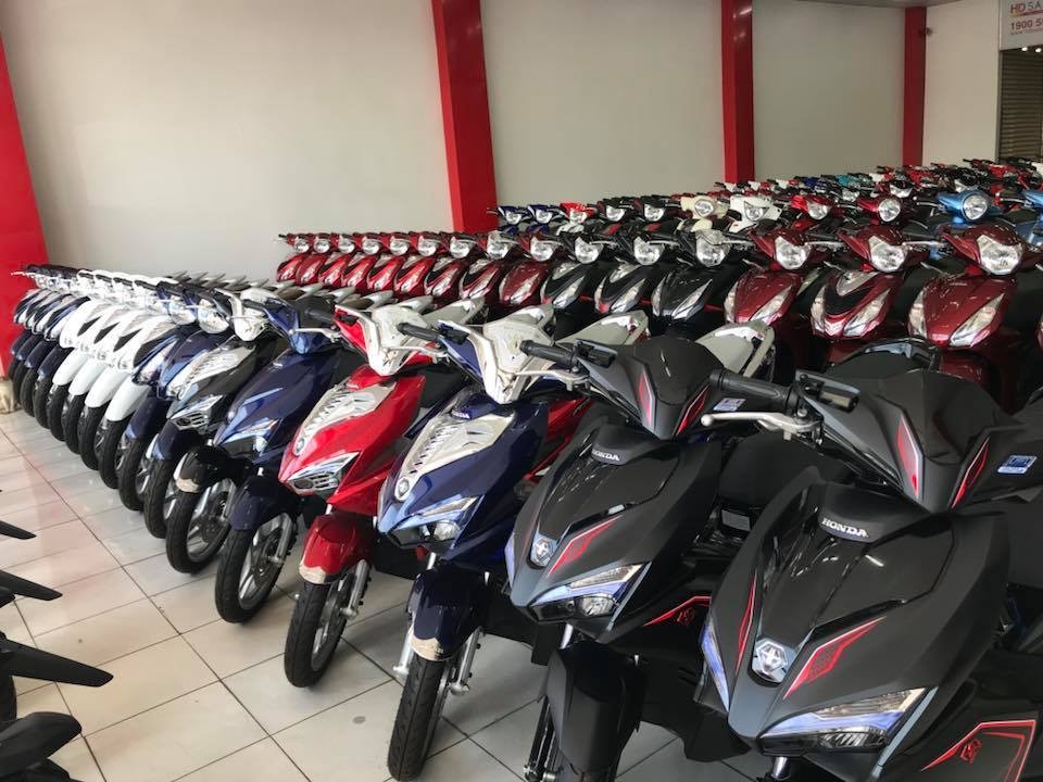 Cửa hàng xe máy Honda Phú Nhuận chính hãng giá tốt