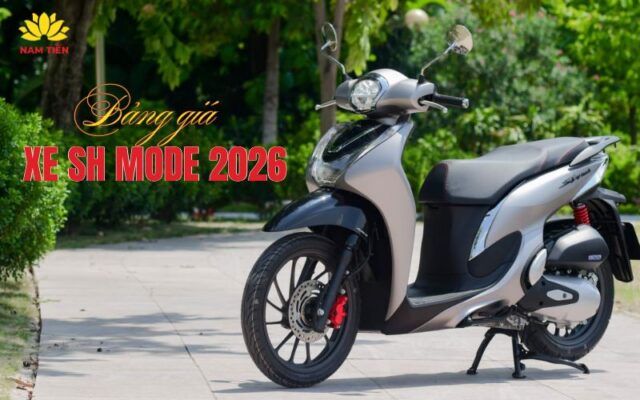 Bảng giá xe Sh Mode 2026 mới nhất