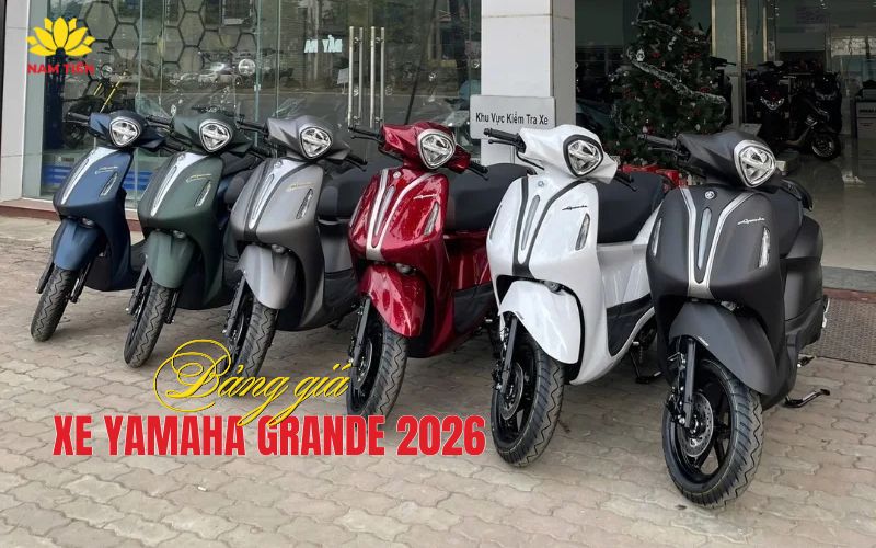 Bảng giá xe Yamaha Grande 2026 mới nhất