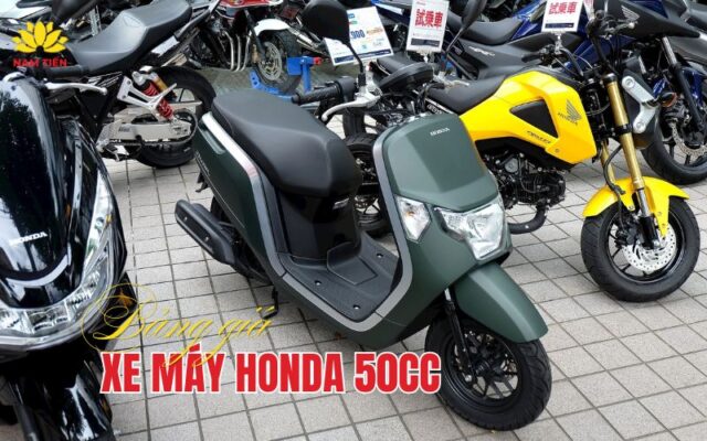 Cập nhật bảng giá xe máy Honda 50cc mới nhất