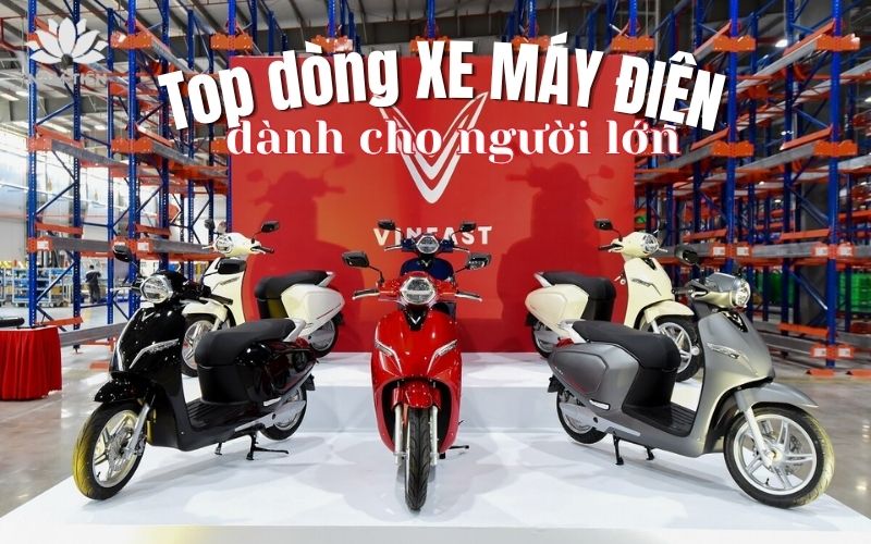 Top dòng Xe máy điện dành cho người lớn an toàn giá rẻ