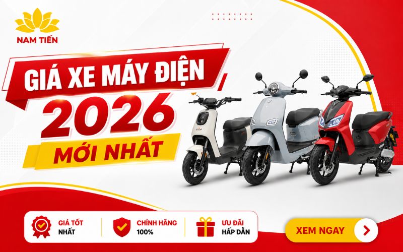 Cập nhật giá xe máy điện 2026 mới nhất
