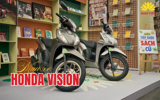 Mua xe Honda Vision tại TPHCM ở đâu giá tốt