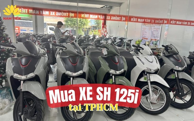 Mua xe Sh 125i tại TPHCM ở đâu giá tốt