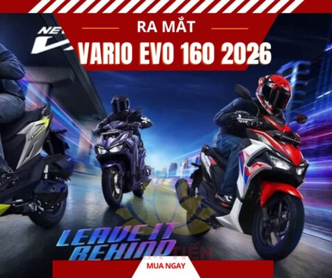 Xe Honda Vario Evo 160 2026 mới ra mắt