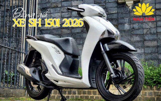 Bảng giá xe SH 150 2026 mới nhất