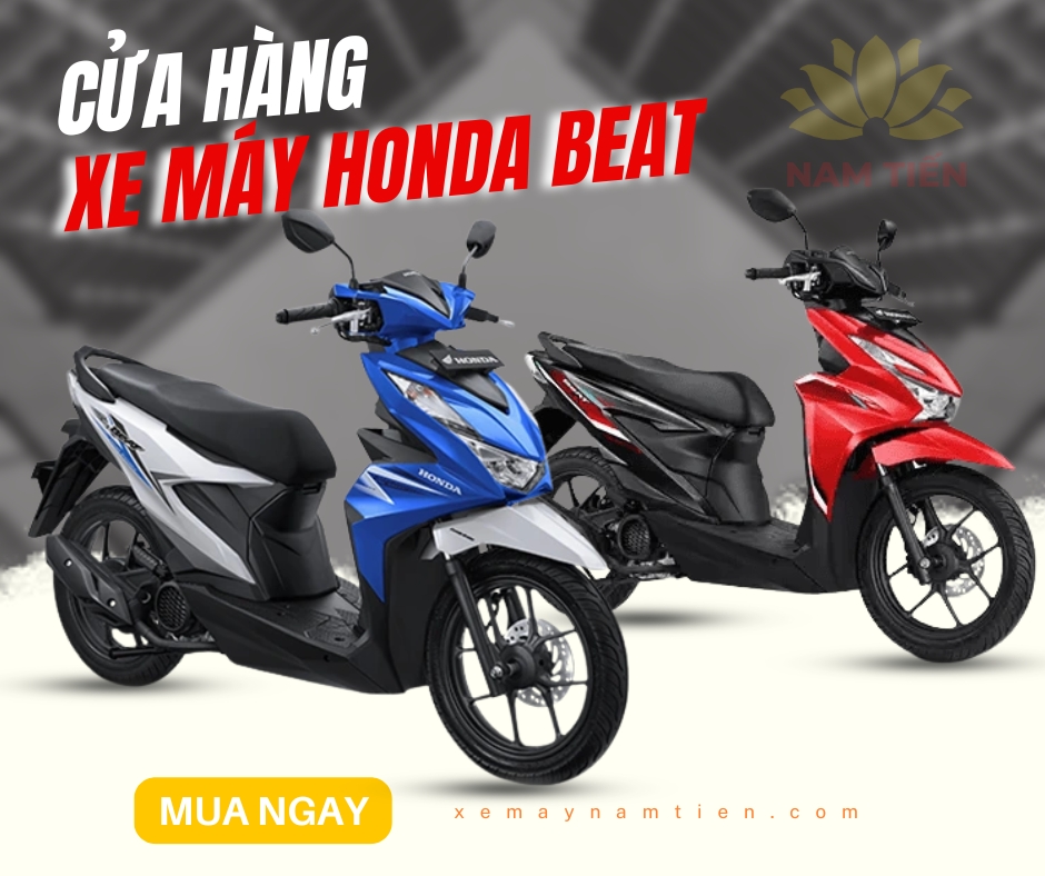 Cửa hàng xe máy Honda Beat chính hãng gần đây