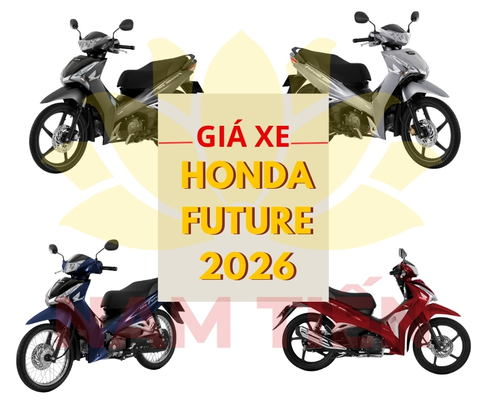 Giá xe Honda Future 2026 mới cập nhật