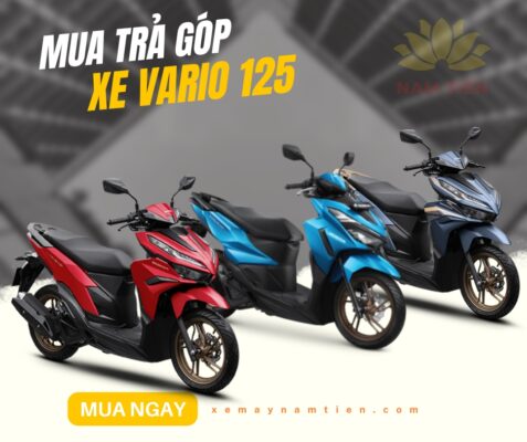 Trả góp xe Vario 125 ở đâu lãi thấp?