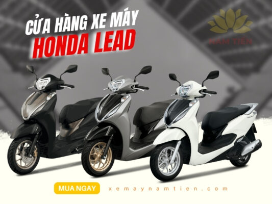 Cửa hàng xe máy Honda Lead chính hãng gần đây