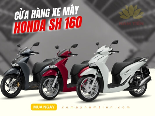 Cửa hàng xe máy Honda SH 160 chính hãng gần đây
