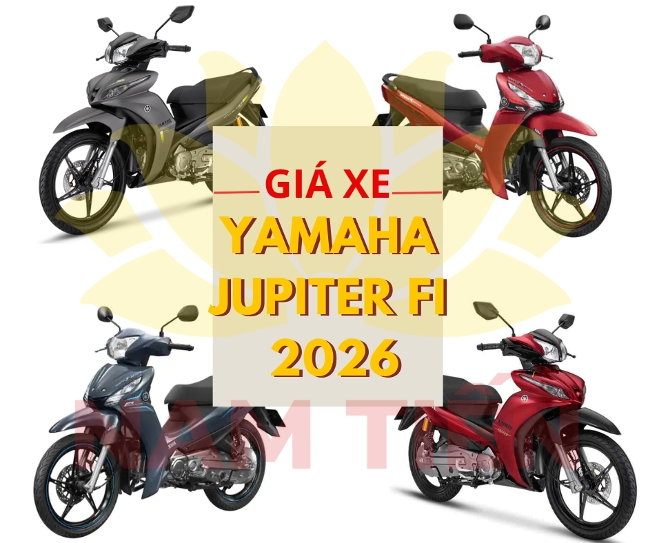 Giá xe Yamaha Jupiter FI 2026 mới nhất hôm nay