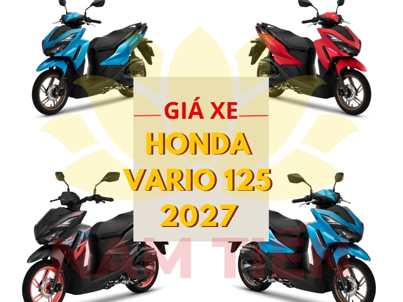 Giá xe Vario 125 2027 mới nhất hôm nay
