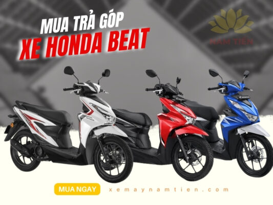 Trả góp xe Honda Beat lãi thấp tại TPHCM