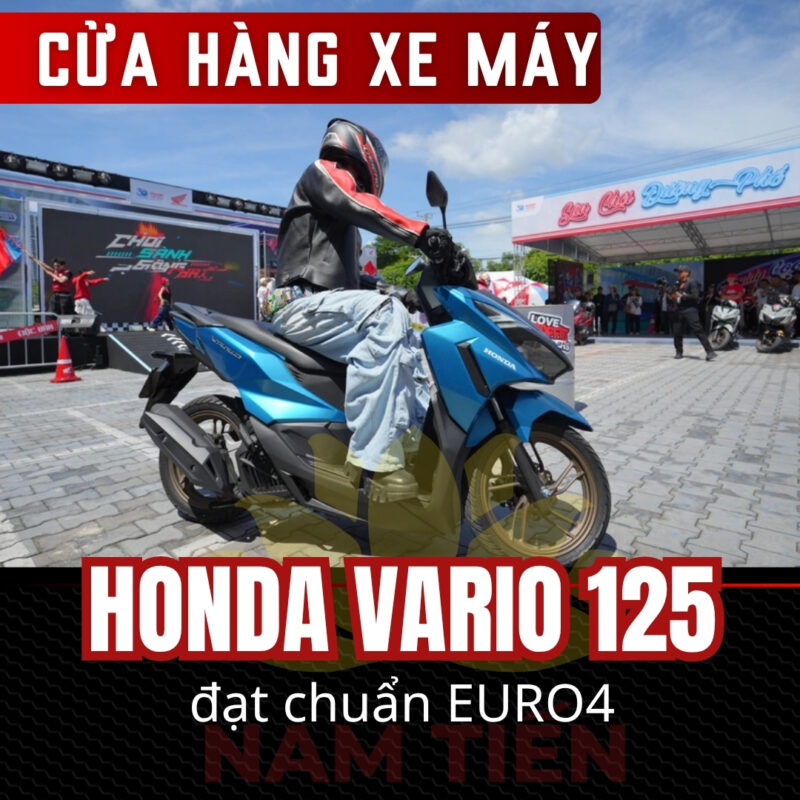 Cửa hàng xe máy Vario 125 đạt chuẩn EURO4 chính hãng gần đây