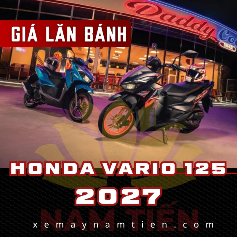Giá lăn bánh xe Honda Vario 125 2027 mới nhất