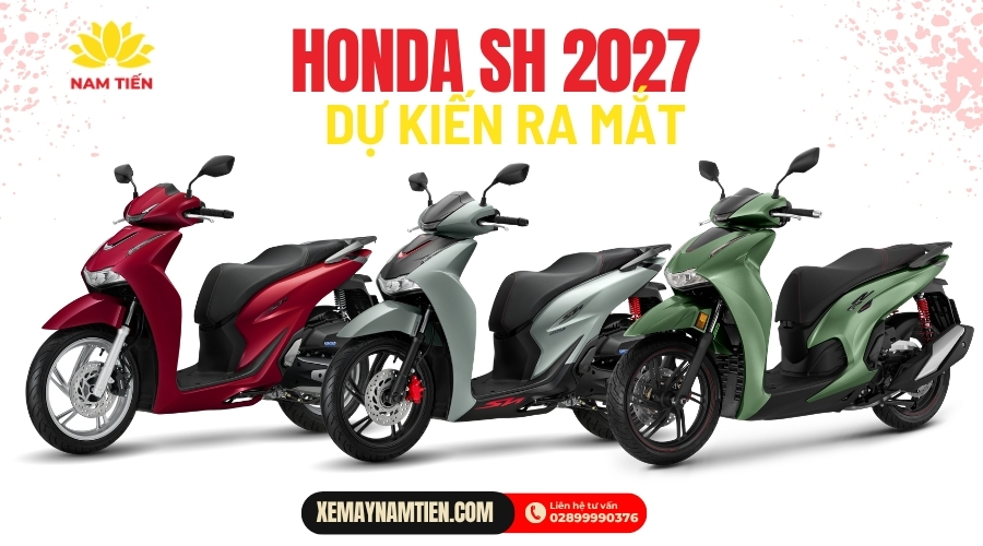 Dự kiến Honda SH 2027 bao giờ ra mắt?