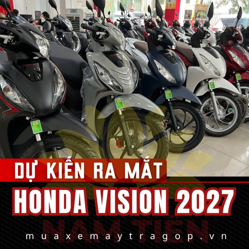 Dự kiến Honda Vision 2027 bao giờ ra mắt?